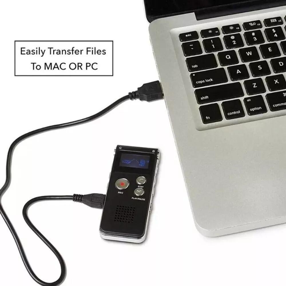 ANDOWL Mini Ψηφιακό Καταγραφικό Ήχου USB 8GB με Διάρκεια Εγγραφής 8 ώρες ANDOWL Mini Ψηφιακό Καταγραφικό Ήχου USB 8GB με Διάρκεια Εγγραφής 8 ώρες