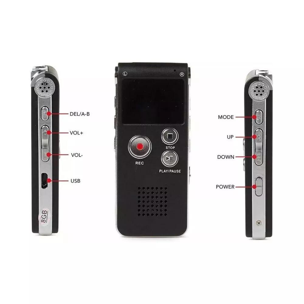 ANDOWL Mini Ψηφιακό Καταγραφικό Ήχου USB 8GB με Διάρκεια Εγγραφής 8 ώρες ANDOWL Mini Ψηφιακό Καταγραφικό Ήχου USB 8GB με Διάρκεια Εγγραφής 8 ώρες