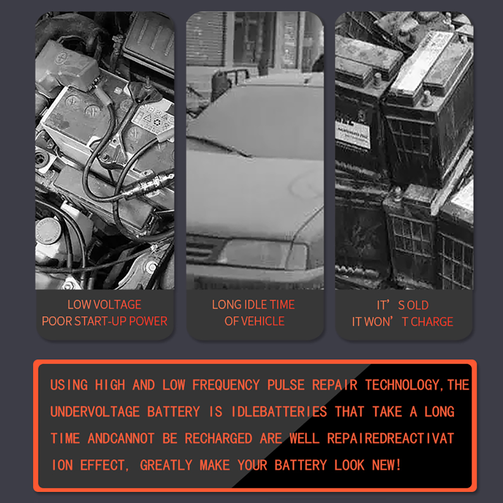 Andowl Παλμικός Φορτιστής Μπαταρίας Μολύβδου Αυτοκινήτων / Σκαφών 12V / 24V 2Ah – 150Ah – Μαύρο, Κόκκινο Andowl Παλμικός Φορτιστής Μπαταρίας Μολύβδου Αυτοκινήτων / Σκαφών 12V / 24V 2Ah – 150Ah – Μαύρο, Κόκκινο