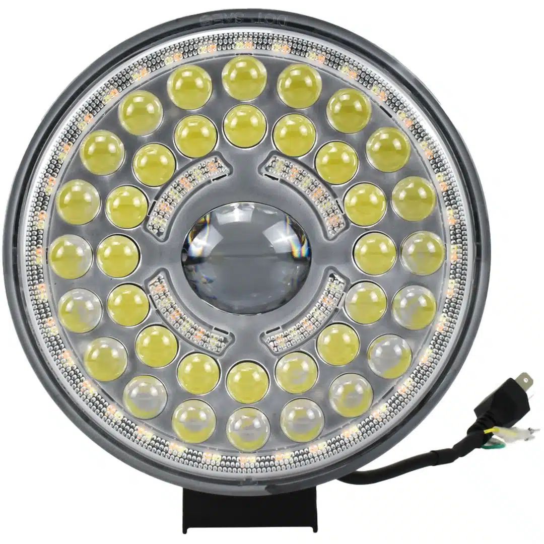 Andowl Στρογγυλός Προβολέας Αυτοκινήτου LED 12V 44W 18cm με Λευκό Φωτισμό – Μαύρο Andowl Στρογγυλός Προβολέας Αυτοκινήτου LED 12V 44W 18cm με Λευκό Φωτισμό – Μαύρο