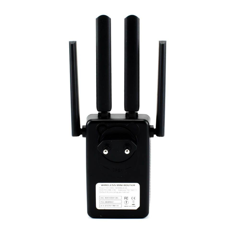 Andowl WiFi Extender Single Band 2.4GHz 300Mbps με 2 Θύρες Ethernet Andowl WiFi Extender Single Band 2.4GHz 300Mbps με 2 Θύρες Ethernet