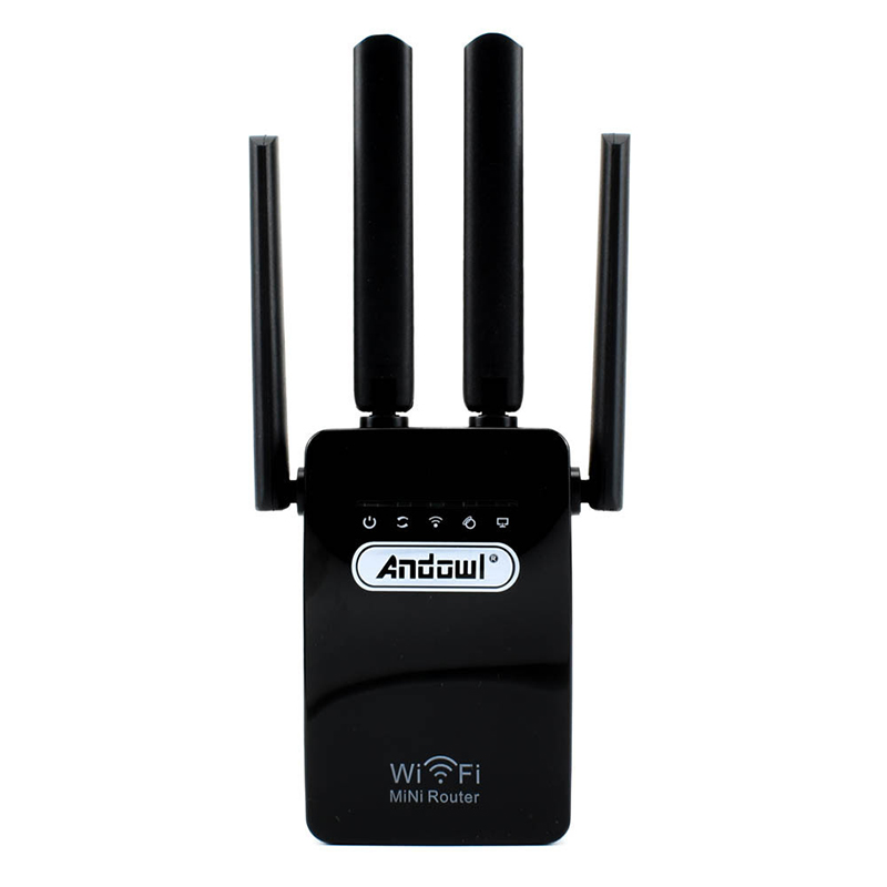 Andowl WiFi Extender Single Band 2.4GHz 300Mbps με 2 Θύρες Ethernet Andowl WiFi Extender Single Band 2.4GHz 300Mbps με 2 Θύρες Ethernet