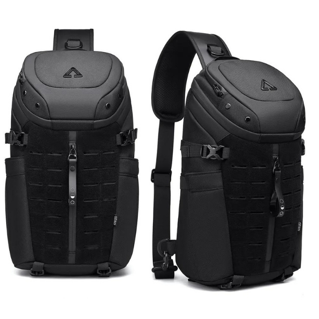 Ανδρική Αδιάβροχη Crossbody Τσάντα Antitheft με Πολλαπλές Θήκες - OZUKO Ανδρική Αδιάβροχη Crossbody Τσάντα Antitheft με Πολλαπλές Θήκες - OZUKO
