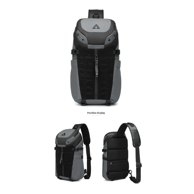 Ανδρική Αδιάβροχη Crossbody Τσάντα Antitheft με Πολλαπλές Θήκες - OZUKO Ανδρική Αδιάβροχη Crossbody Τσάντα Antitheft με Πολλαπλές Θήκες - OZUKO