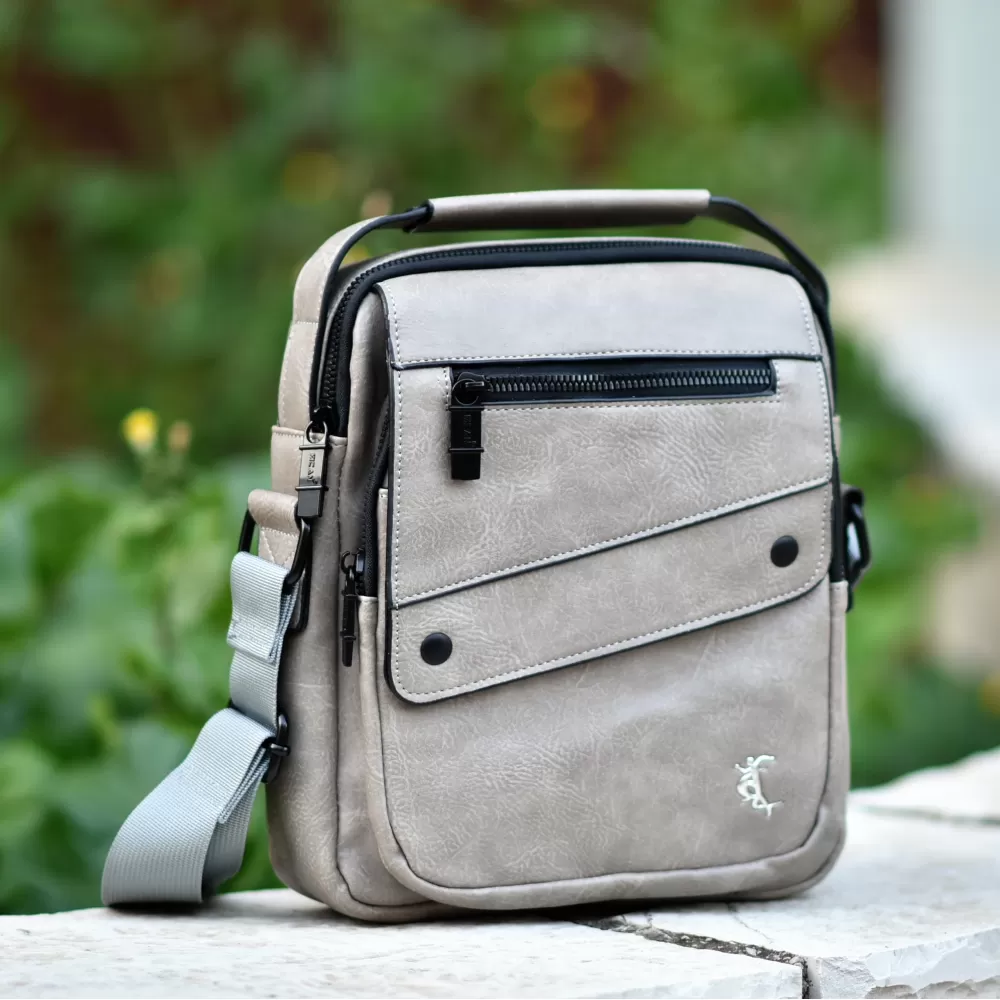 Ανδρικό Τσαντάκι Ώμου - Χειρός από Δερματίνη με Φερμουάρ MCAN Ανδρικό Τσαντάκι Ώμου - Χειρός από Δερματίνη με Φερμουάρ MCAN