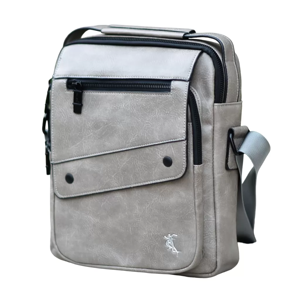 Ανδρικό Τσαντάκι Ώμου - Χειρός από Δερματίνη με Φερμουάρ MCAN Ανδρικό Τσαντάκι Ώμου - Χειρός από Δερματίνη με Φερμουάρ MCAN