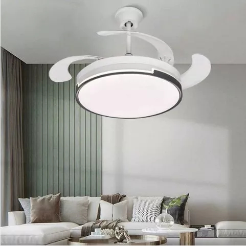 Ανεμιστήρας Οροφής 48” 120W με Φωτισμό & Τηλεχειριστήριο - Λευκό Ανεμιστήρας Οροφής 48” 120W με Φωτισμό & Τηλεχειριστήριο - Λευκό