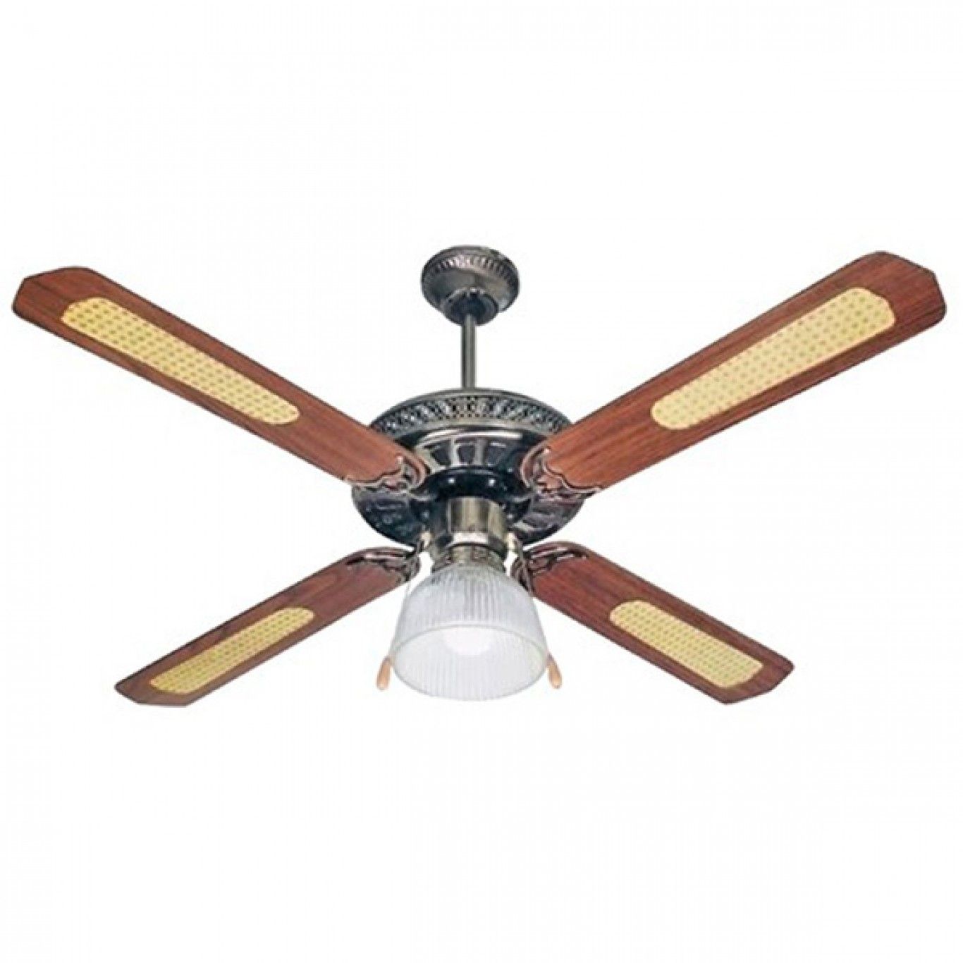 Ανεμιστήρας Οροφής 65W με 3 Ταχύτητες 4 Φτερά με Φως και Τηλεχειριστήριο 125cm Καφέ Hoomei Ανεμιστήρας Οροφής 65W με 3 Ταχύτητες 4 Φτερά με Φως και Τηλεχειριστήριο 125cm Καφέ Hoomei