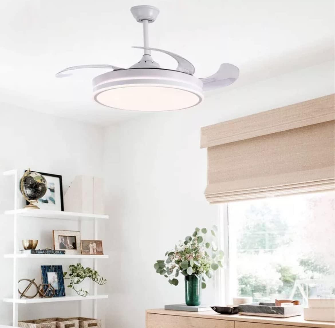 Ανεμιστήρας Οροφής LED 42” με Αναδιπλούμενες Φτερωτές - UNIVERSO Ανεμιστήρας Οροφής LED 42” με Αναδιπλούμενες Φτερωτές - UNIVERSO