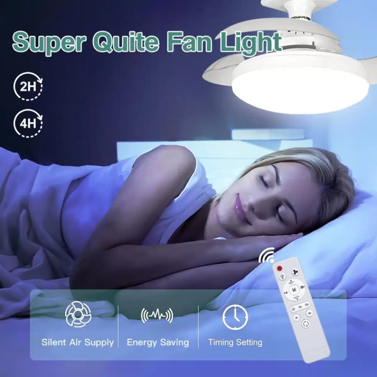 Ανεμιστήρας Οροφής Με Φως LED 120W Και Τηλεχειριστήριο RiXME Ανεμιστήρας Οροφής Με Φως LED 120W Και Τηλεχειριστήριο RiXME