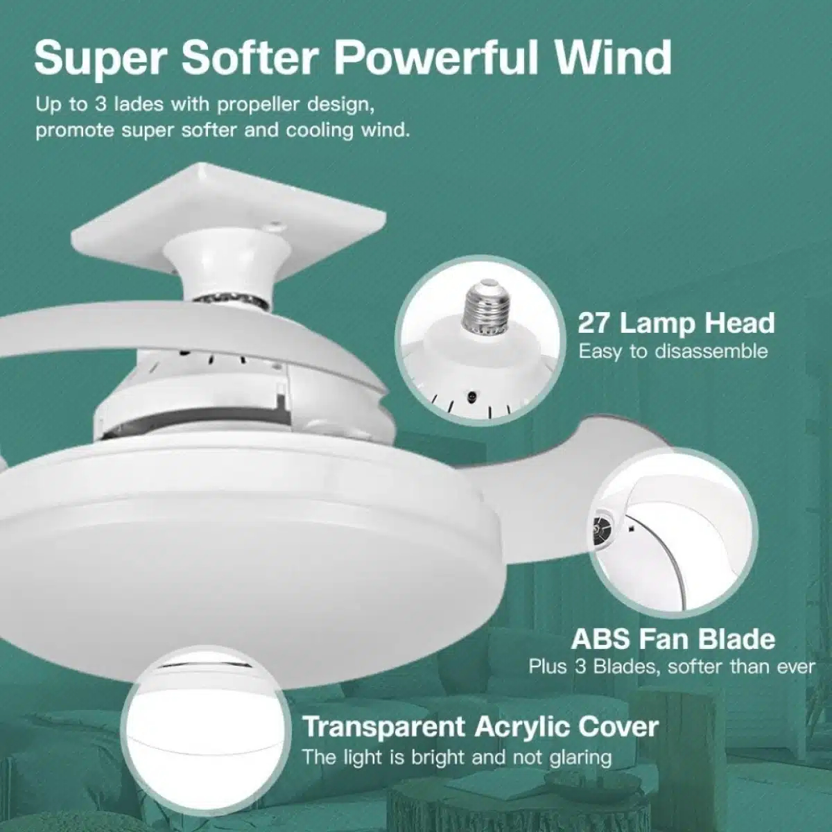 Ανεμιστήρας Οροφής Με Φως LED 120W Και Τηλεχειριστήριο RiXME Ανεμιστήρας Οροφής Με Φως LED 120W Και Τηλεχειριστήριο RiXME