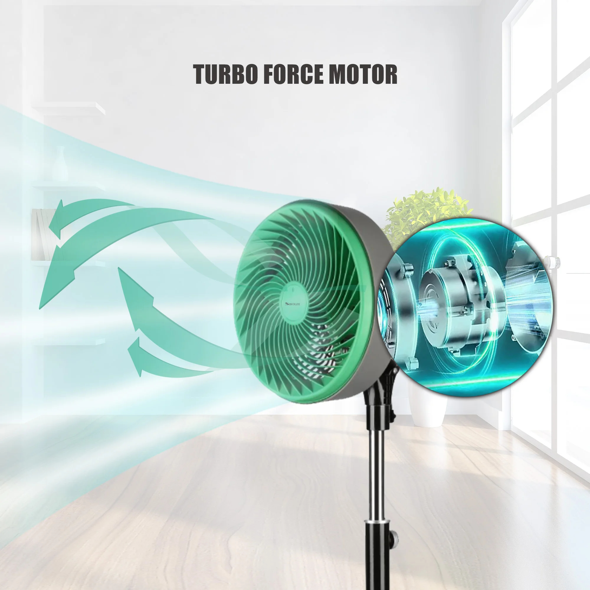 Ανεμιστήρας Ορθοστάτης 10