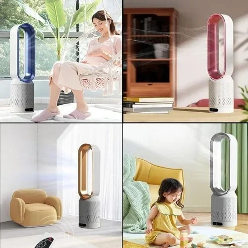 Ανεμιστήρας Πύργος χωρίς Πτερύγια 57cm με Τηλεχειριστήριο & Καθαρισμό Αέρα - Ιδανικός για Σπίτι & Γραφείο - Arrango Ανεμιστήρας Πύργος χωρίς Πτερύγια 57cm με Τηλεχειριστήριο & Καθαρισμό Αέρα - Ιδανικός για Σπίτι & Γραφείο - Arrango