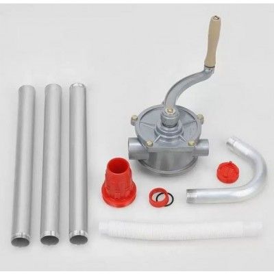 Ανοξείδωτη Αντλία Βαρελιού για Χειροκίνητη Μετάγγιση Υγρών Καυσίμου με Περιστροφική Μανιβέλα Ανοξείδωτη Αντλία Βαρελιού για Χειροκίνητη Μετάγγιση Υγρών Καυσίμου με Περιστροφική Μανιβέλα