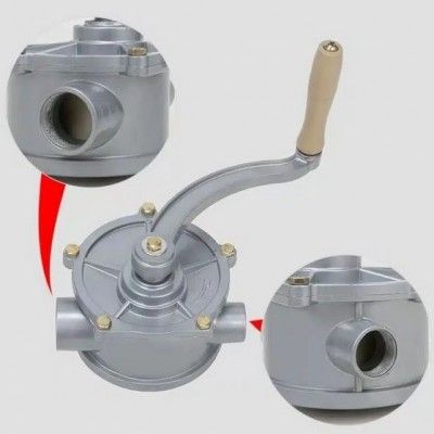 Ανοξείδωτη Αντλία Βαρελιού για Χειροκίνητη Μετάγγιση Υγρών Καυσίμου με Περιστροφική Μανιβέλα Ανοξείδωτη Αντλία Βαρελιού για Χειροκίνητη Μετάγγιση Υγρών Καυσίμου με Περιστροφική Μανιβέλα