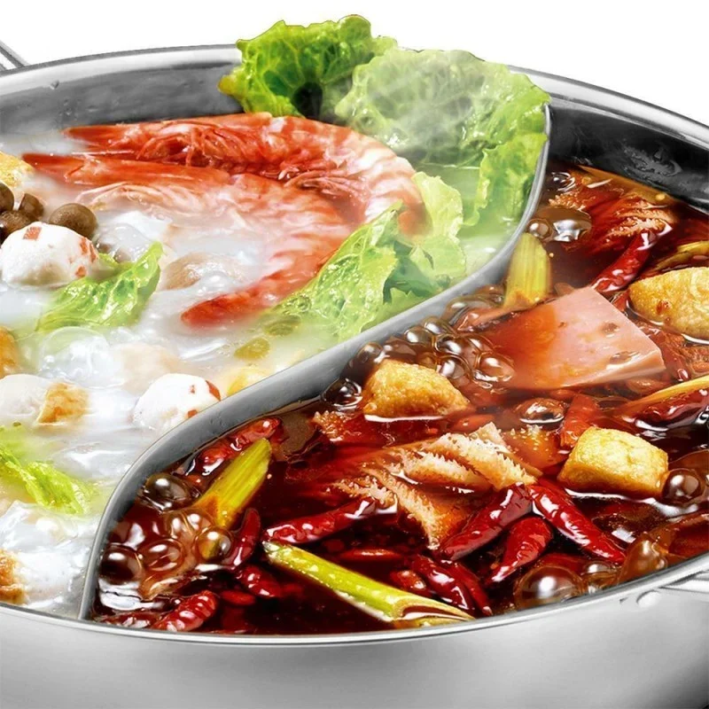 Ανοξείδωτο Επαγωγικό Τηγάνι με Εσωτερικό Διαχωριστικό και Γυάλινο Καπάκι 32cm - Hoomei Ανοξείδωτο Επαγωγικό Τηγάνι με Εσωτερικό Διαχωριστικό και Γυάλινο Καπάκι 32cm - Hoomei