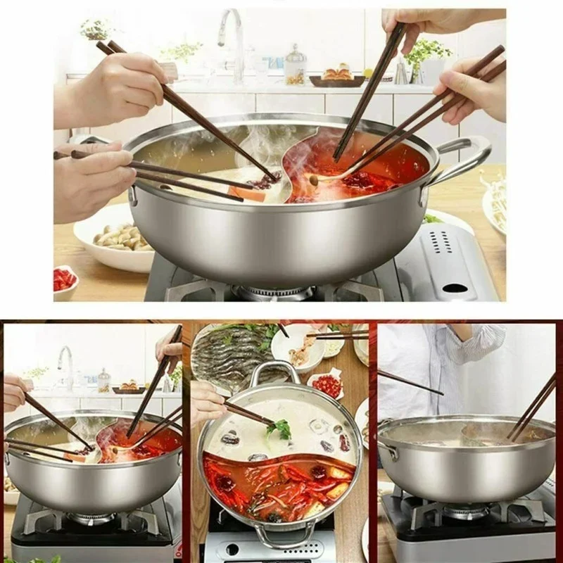 Ανοξείδωτο Επαγωγικό Τηγάνι με Εσωτερικό Διαχωριστικό και Γυάλινο Καπάκι 32cm - Hoomei Ανοξείδωτο Επαγωγικό Τηγάνι με Εσωτερικό Διαχωριστικό και Γυάλινο Καπάκι 32cm - Hoomei