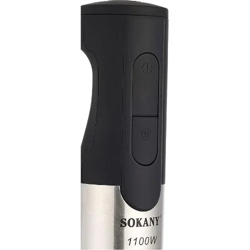 Ανοξείδωτο Ραβδομπλέντερ με 2 Ταχύτητες 1100W Sokany Ανοξείδωτο Ραβδομπλέντερ με 2 Ταχύτητες 1100W Sokany
