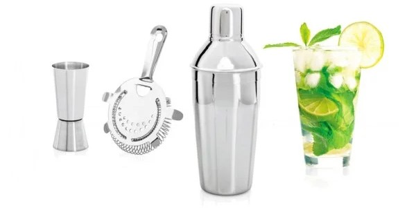 Ανοξείδωτο Σετ 5 Τεμαχίων για Παρασκευή Cocktail Ανοξείδωτο Σετ 5 Τεμαχίων για Παρασκευή Cocktail