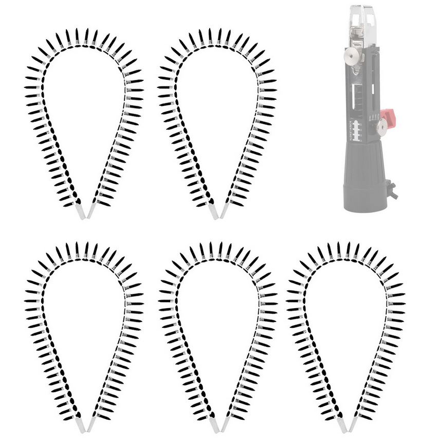 Ανταλλακτικές Βίδες για Εξάρτημα Δραπάνου Αυτόματου Βιδώματος - 5 Τεμάχια Ανταλλακτικές Βίδες για Εξάρτημα Δραπάνου Αυτόματου Βιδώματος - 5 Τεμάχια