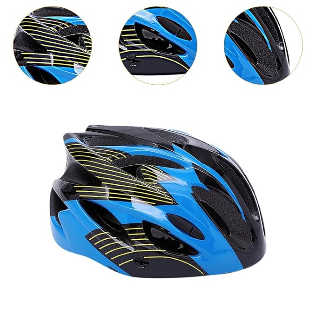 Ανθεκτικό Παιδικό Κράνος Ποδηλάτου & Πατινιού 47–57cm Ρυθμιζόμενο Μαύρο/Μπλε Ανθεκτικό Παιδικό Κράνος Ποδηλάτου & Πατινιού 47–57cm Ρυθμιζόμενο Μαύρο/Μπλε