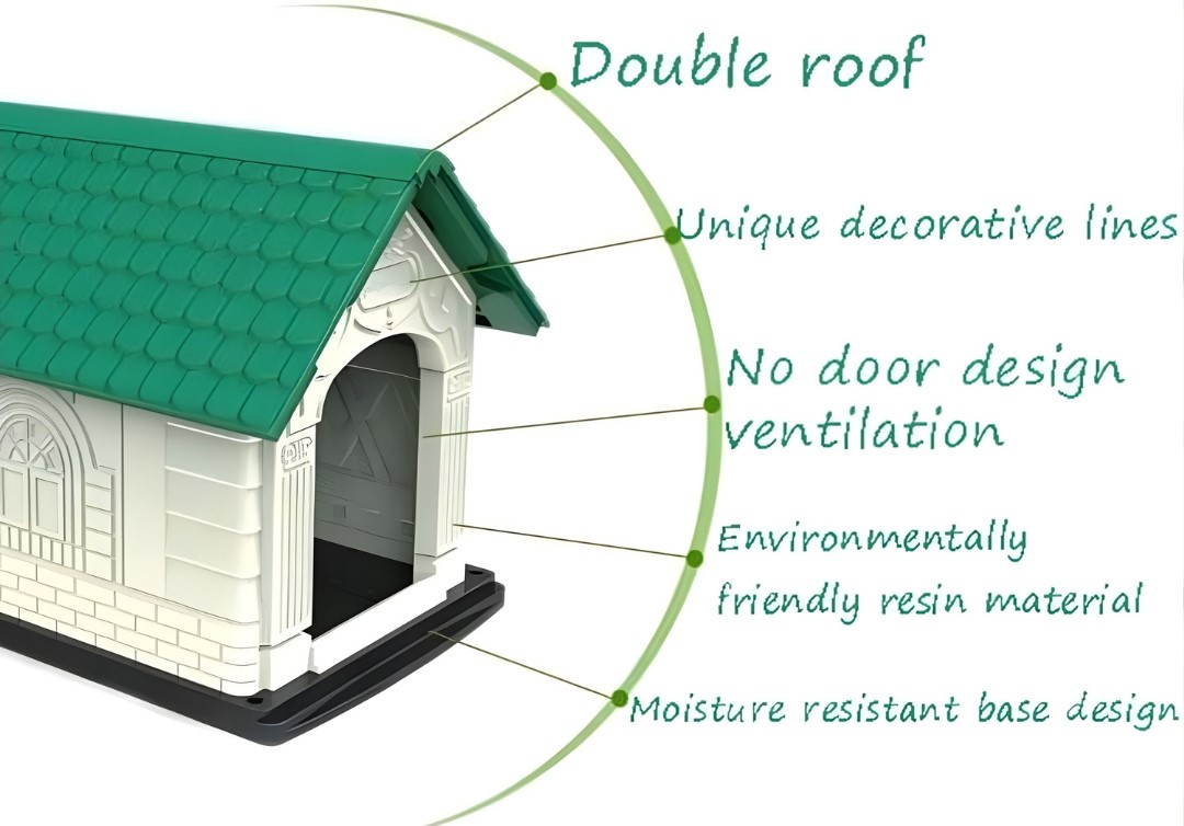 Ανθεκτικό Σπιτάκι για Σκύλους - Cool Villa σε Μέγεθος Large - Nobleza Ανθεκτικό Σπιτάκι για Σκύλους - Cool Villa σε Μέγεθος Large - Nobleza