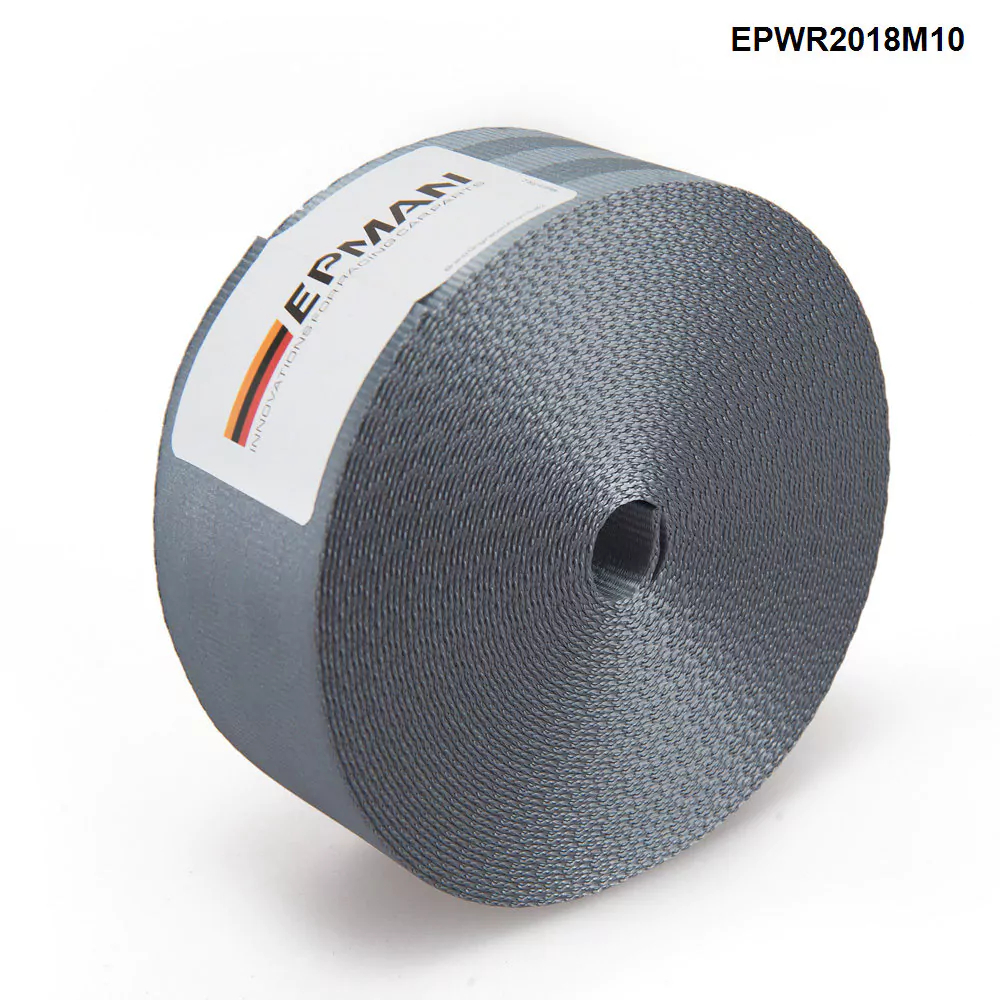 Ανθεκτικός Ιμάντας Πολυεστέρα Πολυχρηστικός 10m για DIY Ζώνη Ασφαλείας Αυτοκινήτου EPMAN - Γκρι Ανθεκτικός Ιμάντας Πολυεστέρα Πολυχρηστικός 10m για DIY Ζώνη Ασφαλείας Αυτοκινήτου EPMAN - Γκρι