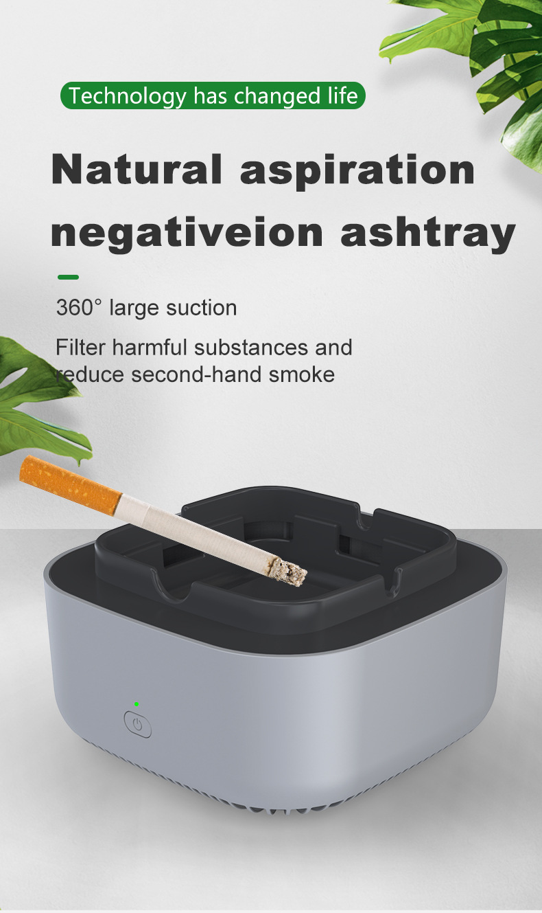 Αντιανεμικό Σταχτοδοχείο - Τασάκι Απορροφητήρας Καπνού Τσιγάρου USB με Ανεμιστήρα & Φίλτρο Αντιανεμικό Σταχτοδοχείο - Τασάκι Απορροφητήρας Καπνού Τσιγάρου USB με Ανεμιστήρα & Φίλτρο