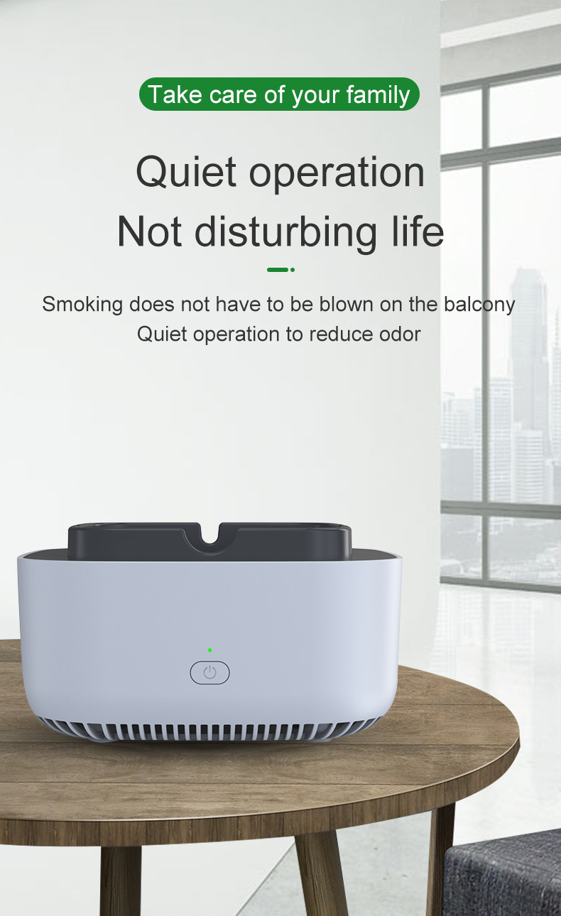 Αντιανεμικό Σταχτοδοχείο - Τασάκι Απορροφητήρας Καπνού Τσιγάρου USB με Ανεμιστήρα & Φίλτρο Αντιανεμικό Σταχτοδοχείο - Τασάκι Απορροφητήρας Καπνού Τσιγάρου USB με Ανεμιστήρα & Φίλτρο