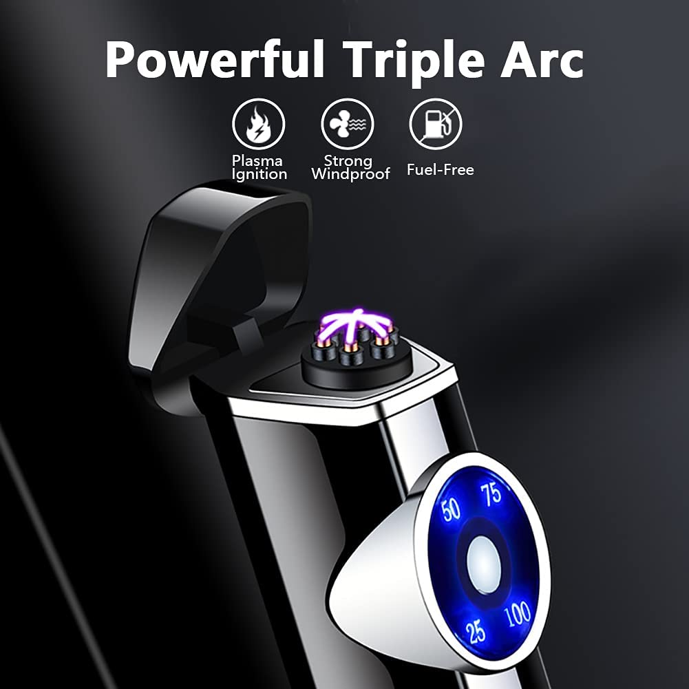 Αντιανεμικός X Arc Αναπτήρας Τριπλής Ακτίνας - Triple Plasma Arc Lighter USB Αντιανεμικός X Arc Αναπτήρας Τριπλής Ακτίνας - Triple Plasma Arc Lighter USB