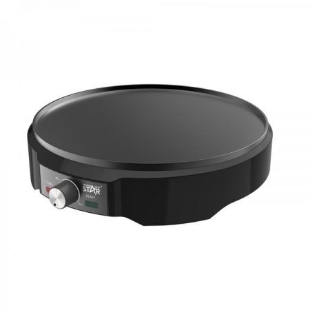 Αντικολλητική Κρεπιέρα 1200W Winning Star Μαύρη Αντικολλητική Κρεπιέρα 1200W Winning Star Μαύρη