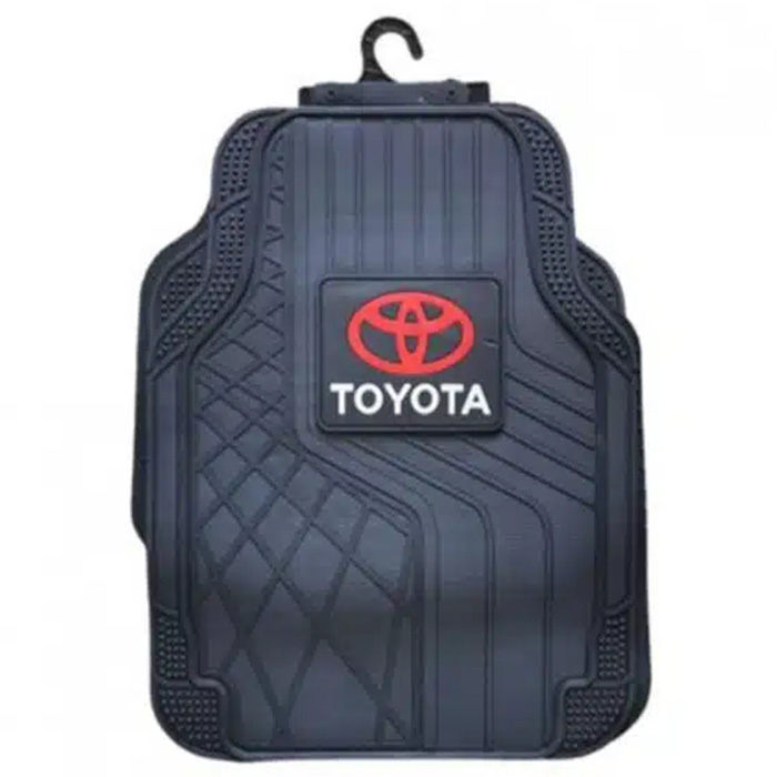 Αντιολισθητικά Πατάκια Αυτοκινήτου Σετ 4 Τεμαχίων Universal από Λάστιχο, Μαύρα TOYOTA Αντιολισθητικά Πατάκια Αυτοκινήτου Σετ 4 Τεμαχίων Universal από Λάστιχο, Μαύρα TOYOTA