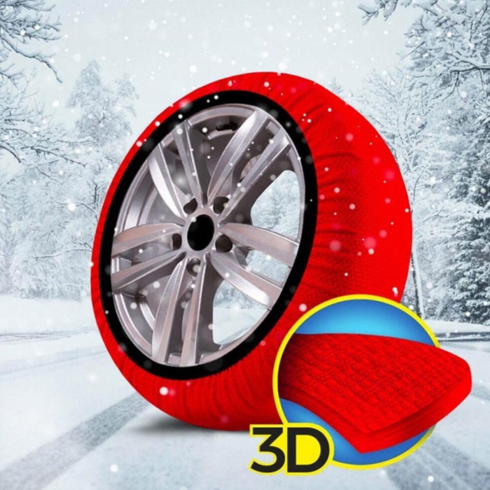 Αντιολισθητικές Υφασμάτινες Χιονοκουβέρτες Προστασίας Αυτοκινήτου Κόκκινο Χρώμα 2 Τεμάχια Αντιολισθητικές Υφασμάτινες Χιονοκουβέρτες Προστασίας Αυτοκινήτου Κόκκινο Χρώμα 2 Τεμάχια