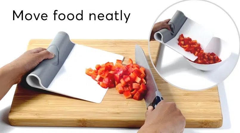 Αντιολισθητική Επιφάνεια Κοπής & Μεταφοράς Τροφίμων 3.2x12x18cm – ScooperDuper™ Αντιολισθητική Επιφάνεια Κοπής & Μεταφοράς Τροφίμων 3.2x12x18cm – ScooperDuper™