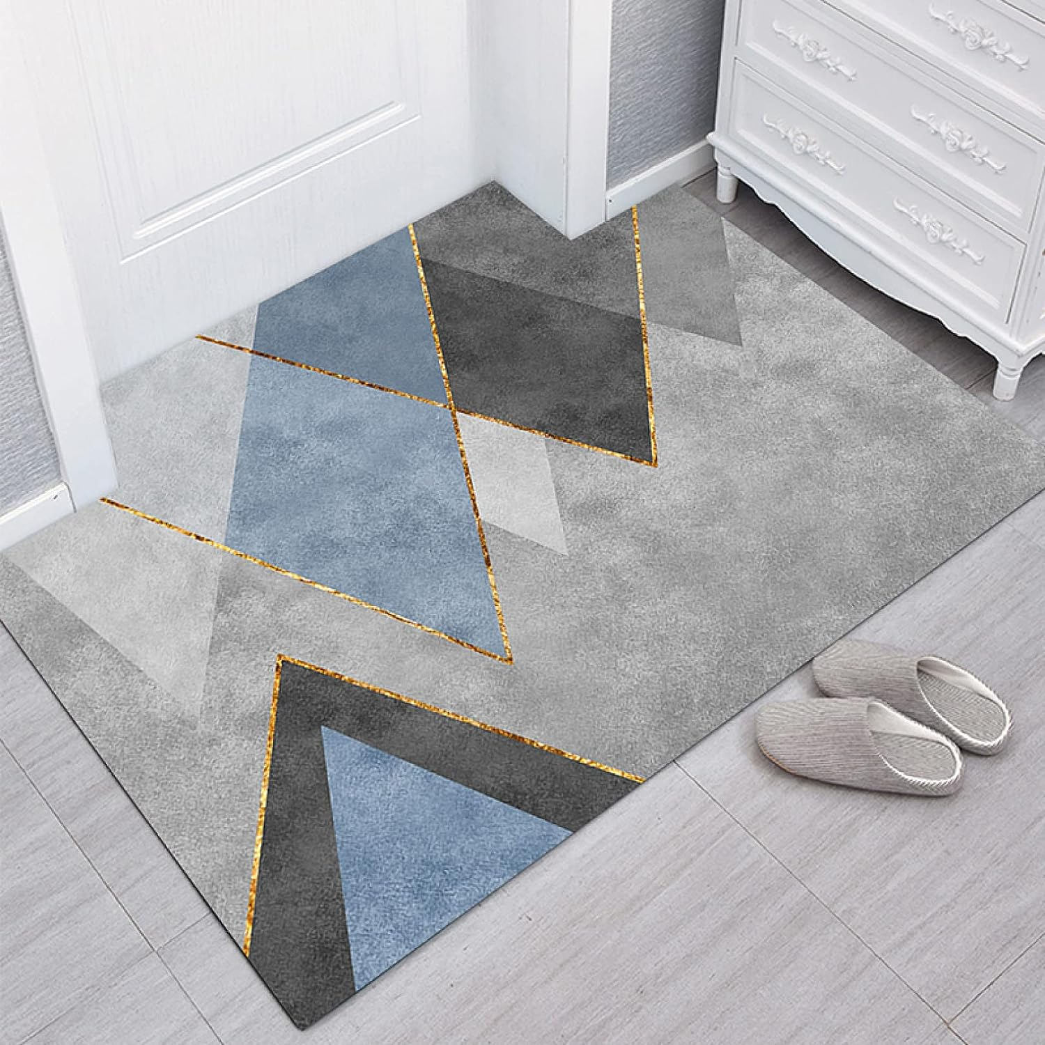 Υψηλής Ποιότητας Αντιολισθητικό και Υποαλλεργικό Χαλί με Τρισδιάστατο Μοντέρνο Σχέδιο και Κρόσσια σε Γκρι Χρώμα 160x230εκ Υψηλής Ποιότητας Αντιολισθητικό και Υποαλλεργικό Χαλί με Τρισδιάστατο Μοντέρνο Σχέδιο και Κρόσσια σε Γκρι Χρώμα 160x230εκ