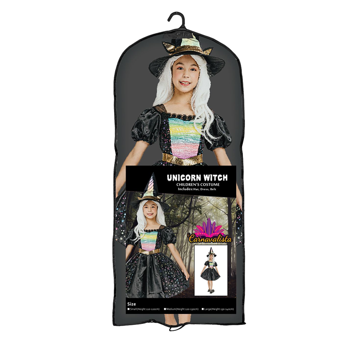 Αποκριάτικη Παιδική Στολή Μάγισσα-Μονόκερος Αποκριάτικη Παιδική Στολή Μάγισσα-Μονόκερος