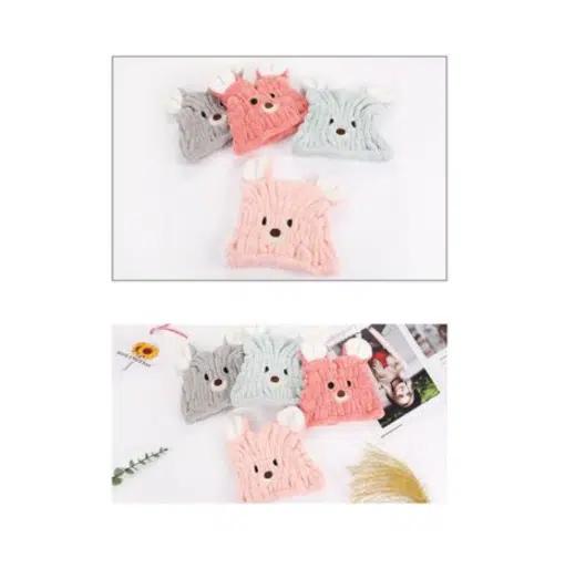 Πετσέτα Στεγνώματος Μαλλιών 22x20cm Πετσέτα Στεγνώματος Μαλλιών 22x20cm