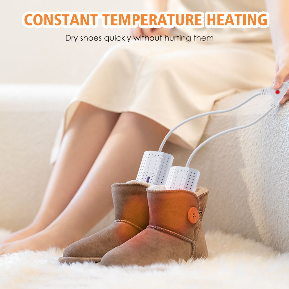 Ηλεκτρικός Αποστειρωτής UV & Στεγνωτήρας Παπουτσιών 2 σε 1 - Καταπολέμηση Οσμών - 2 x Mini Αερόθερμα Λευκό Ηλεκτρικός Αποστειρωτής UV & Στεγνωτήρας Παπουτσιών 2 σε 1 - Καταπολέμηση Οσμών - 2 x Mini Αερόθερμα Λευκό