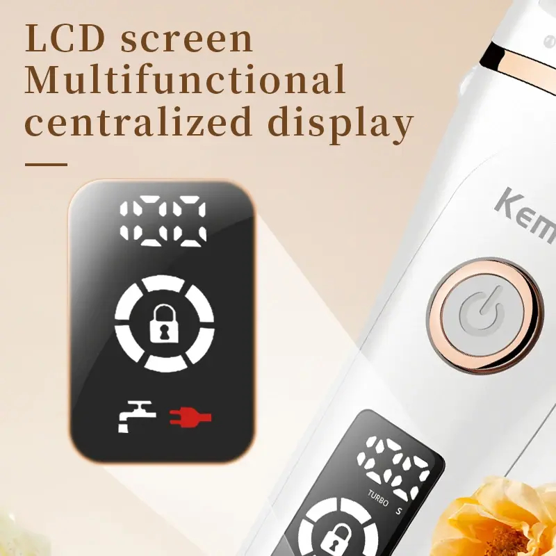 Αποτριχωτική Μηχανή 4 σε 1 Kemei Λευκή – Πρόσωπο & Σώμα Αποτριχωτική Μηχανή 4 σε 1 Kemei Λευκή – Πρόσωπο & Σώμα