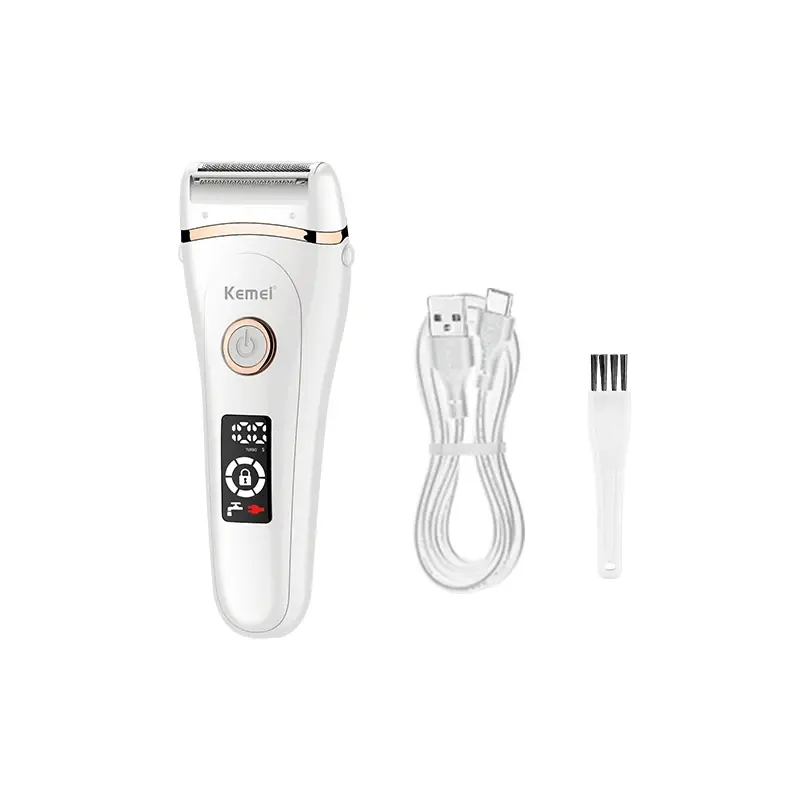 Αποτριχωτική Μηχανή 4 σε 1 Kemei Λευκή – Πρόσωπο & Σώμα Αποτριχωτική Μηχανή 4 σε 1 Kemei Λευκή – Πρόσωπο & Σώμα