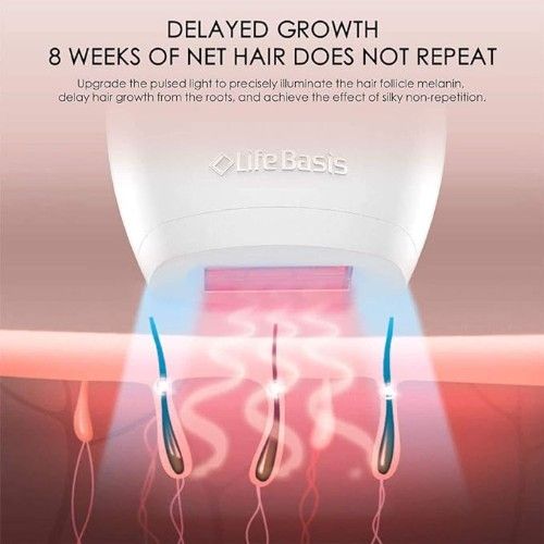 Αποτριχωτική Ξυριστική Μηχανή Μικροταλάντωσης με Αισθητήρα IPL Συσκευή Αποτρίχωσης για Μόνιμη Αποτρίχωση 500000 Flash Λευκό Αποτριχωτική Ξυριστική Μηχανή Μικροταλάντωσης με Αισθητήρα IPL Συσκευή Αποτρίχωσης για Μόνιμη Αποτρίχωση 500000 Flash Λευκό