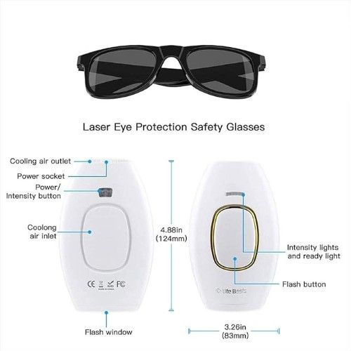 Αποτριχωτική Ξυριστική Μηχανή Μικροταλάντωσης με Αισθητήρα IPL Συσκευή Αποτρίχωσης για Μόνιμη Αποτρίχωση 500000 Flash Λευκό Αποτριχωτική Ξυριστική Μηχανή Μικροταλάντωσης με Αισθητήρα IPL Συσκευή Αποτρίχωσης για Μόνιμη Αποτρίχωση 500000 Flash Λευκό