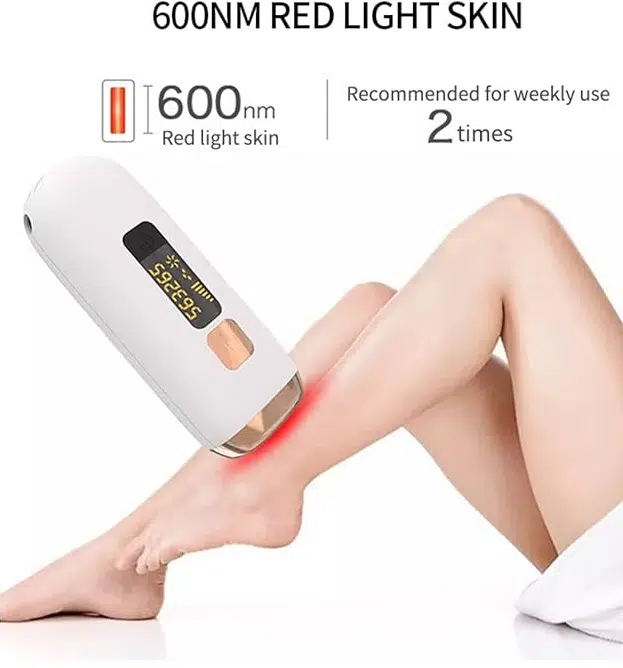 Αποτριχωτική Μηχανή Παλμικού Φωτός με 5 Επίπεδα Έντασης Αποτριχωτική Μηχανή Παλμικού Φωτός με 5 Επίπεδα Έντασης