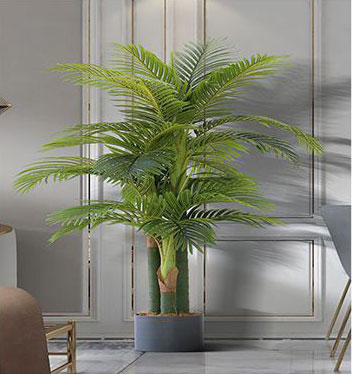 Arecus 180cm Μεγάλο Πυκνό Τεχνητό Διακοσμητικό Φυτό Φοίνικας Αρέκα σε Μαύρη Γλάστρα 1,8m Arecus 180cm Μεγάλο Πυκνό Τεχνητό Διακοσμητικό Φυτό Φοίνικας Αρέκα σε Μαύρη Γλάστρα 1,8m