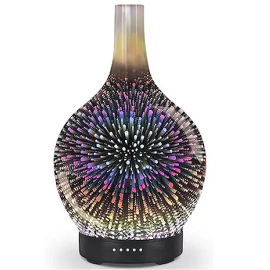 Αρωματικό Χώρου με 7 Xρώματα LED 120ml - Συσκευή Αρωματοθεραπείας Andowl Αρωματικό Χώρου με 7 Xρώματα LED 120ml - Συσκευή Αρωματοθεραπείας Andowl