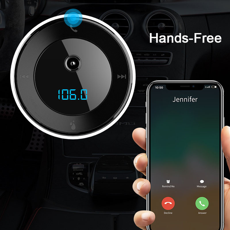 Αρωματικός Υγραντήρας Αυτοκινήτου με Ηχείο - Bluetooth - Handsfree & LED - Car Diffuser Humidifier Aromatotherapy Αρωματικός Υγραντήρας Αυτοκινήτου με Ηχείο - Bluetooth - Handsfree & LED - Car Diffuser Humidifier Aromatotherapy