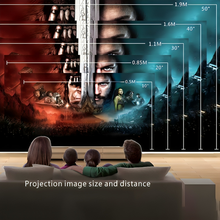 Arrango Mini Φορητός LED Προτζέκτορας - Προβολέας FULL HD 1080p Arrango Mini Φορητός LED Προτζέκτορας - Προβολέας FULL HD 1080p