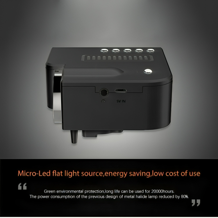 Arrango Mini Φορητός LED Προτζέκτορας - Προβολέας FULL HD 1080p Arrango Mini Φορητός LED Προτζέκτορας - Προβολέας FULL HD 1080p