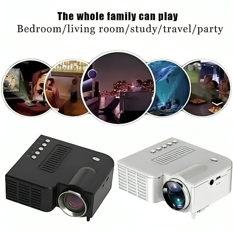 Arrango Mini Φορητός LED Προτζέκτορας - Προβολέας FULL HD 1080p Arrango Mini Φορητός LED Προτζέκτορας - Προβολέας FULL HD 1080p