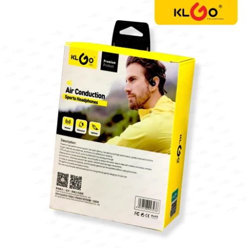 Ασύρματα Αδιάβροχα Air Conduction Ακουστικά Bluetooth V5.3 με Ακύρωση Θορύβου KLGO Ασύρματα Αδιάβροχα Air Conduction Ακουστικά Bluetooth V5.3 με Ακύρωση Θορύβου KLGO